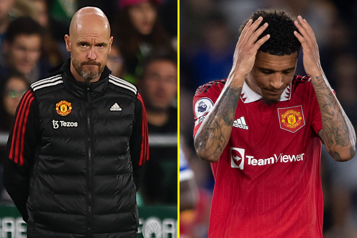 Erik ten Hag says Jadon Sancho still unavailable for Premier League return  and Lisandro Martinez needs to focus after World Cup win, but believes  progress is being made at Manchester United |