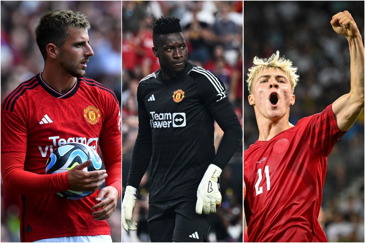How Manchester United could line up with Hojlund, Mount and Onana