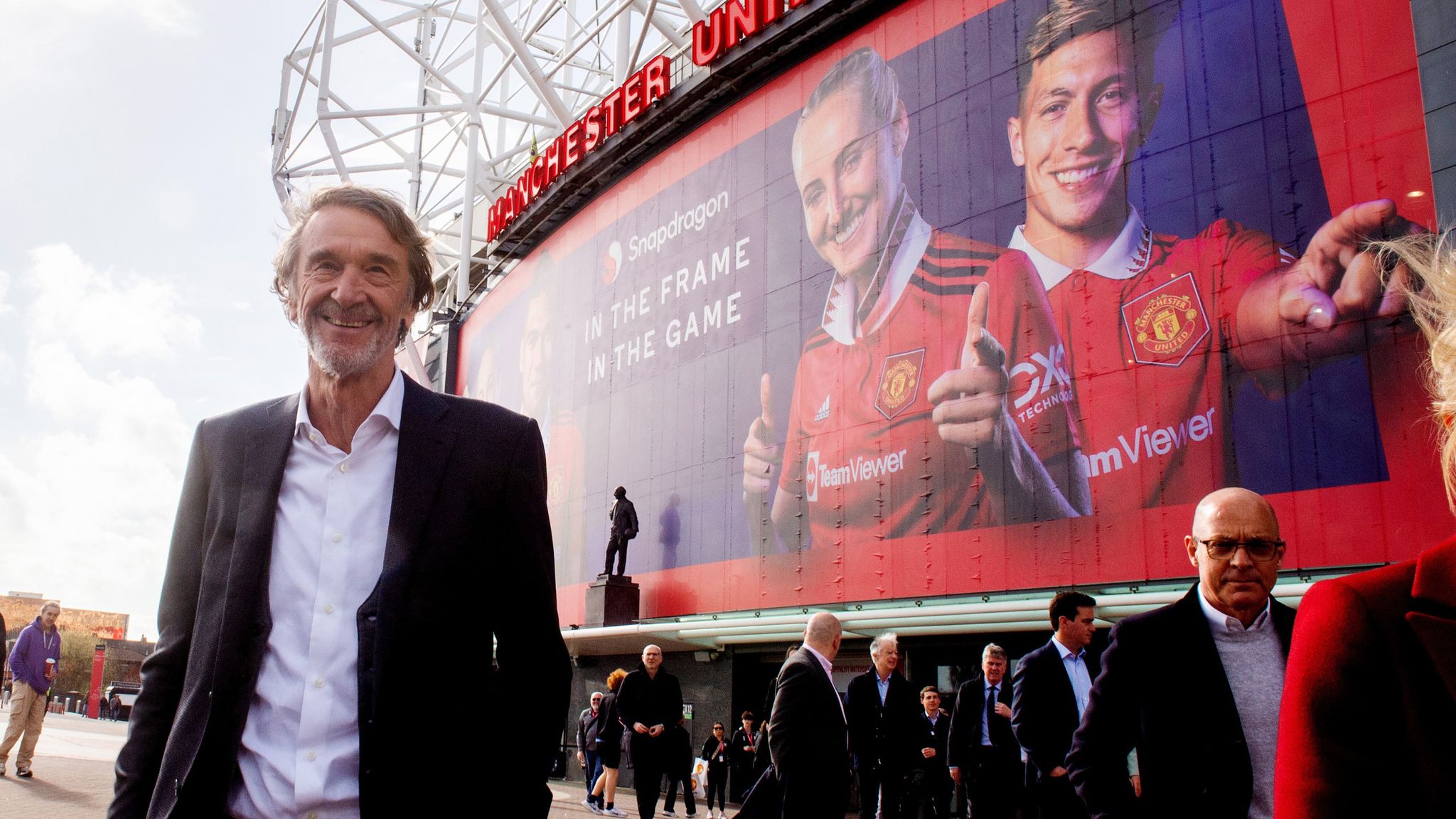 Sir Jim Ratcliffe to buy 25% of Manchester United for £1.3bn | UK News | Sky News